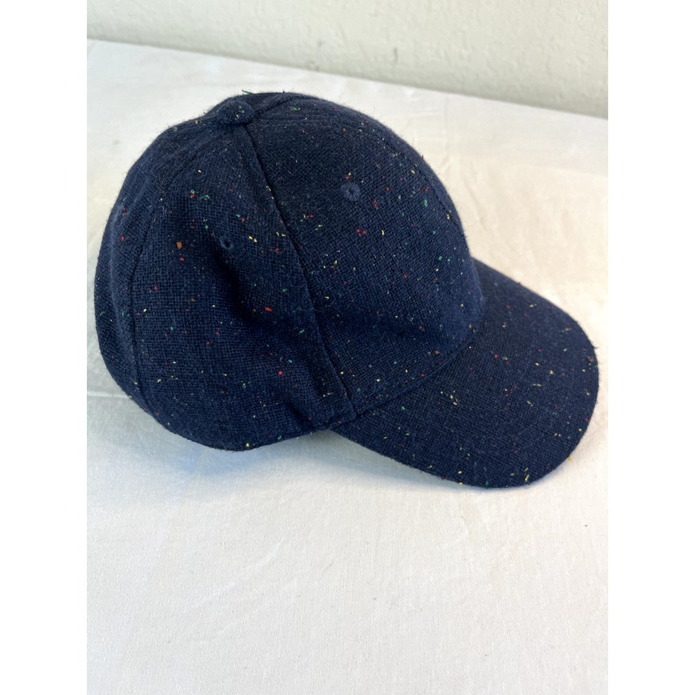 Time And Tru Slideback Hat Navy Blue‎ OSFM Adjustable Speckled W/Tags